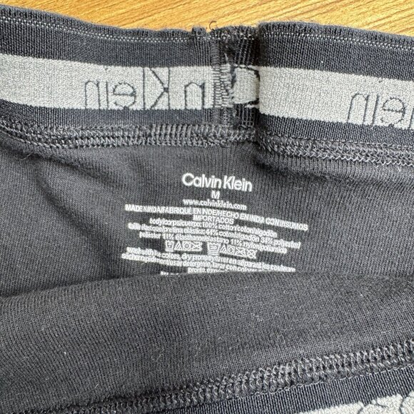 Calvin Klein Mens Medium Boxer Briefs Gay Underwear Black Lot Of 2 Pairs *Flaws* - Picture 3 of 4